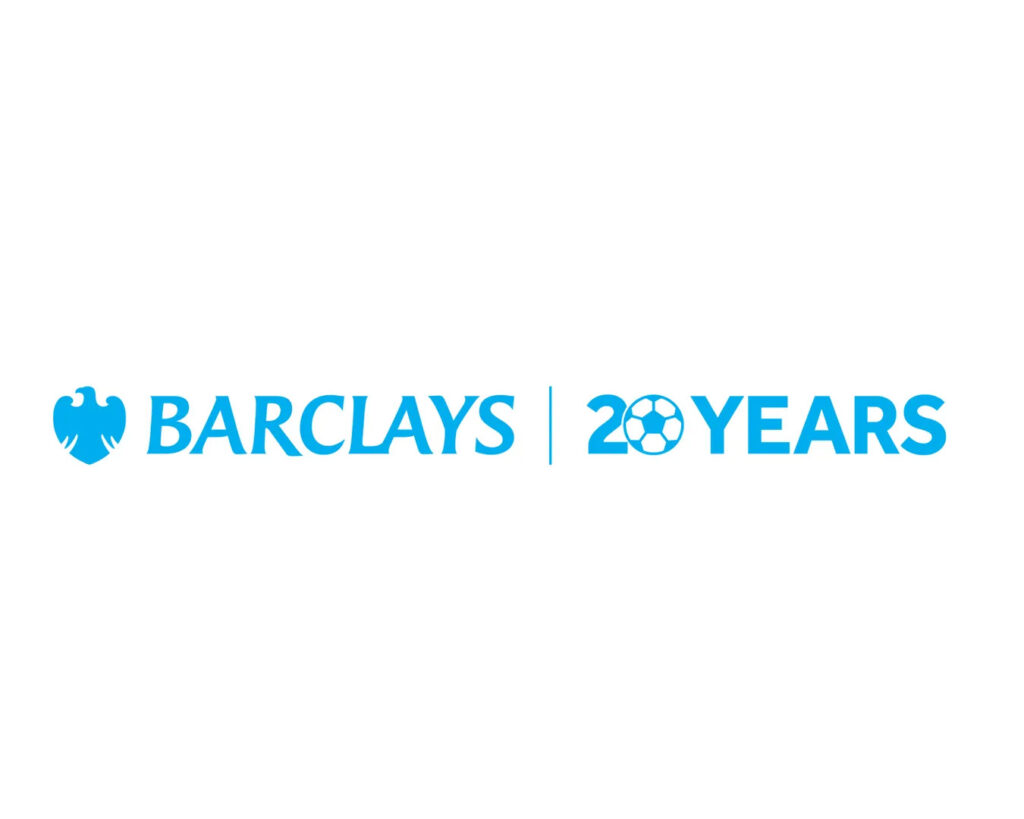 Imagen de 20 aniversario de la unión entre La Premier League y Barclays