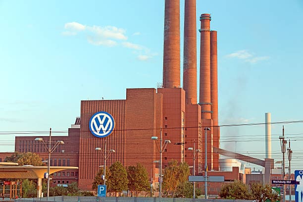 Imagen de la fabrica de Volkswagen